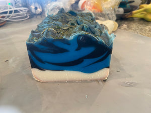 Tobacco & Blue Olive Oil Soap