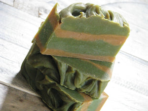 Cedar & Saffron Olive Oil Soap