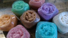 Emulsified Sugar Salt Scrub Vegan  Non Greasy 8 oz